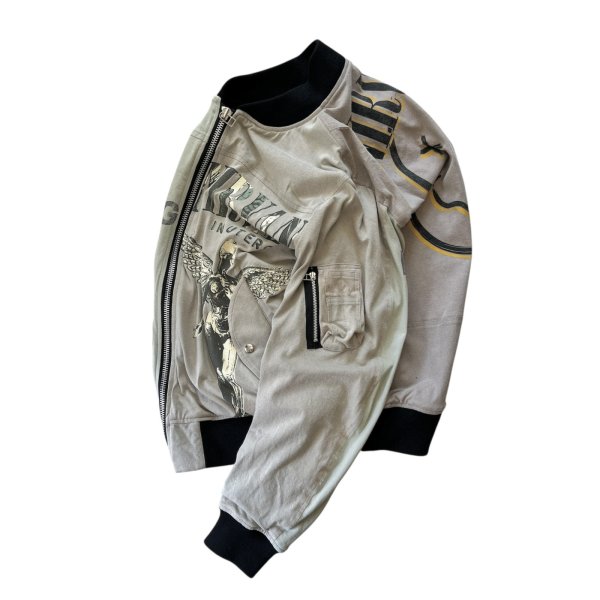 OLDPARK flight jacket tee