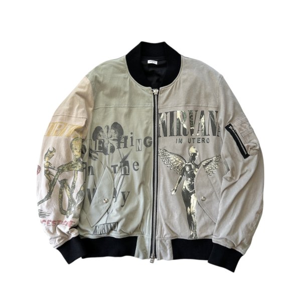 OLDPARK flight jacket tee