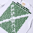 REBEL DREAD HARDWARE x TAGS WKGPTY Respectable Thing Over Print Edition Tee -white