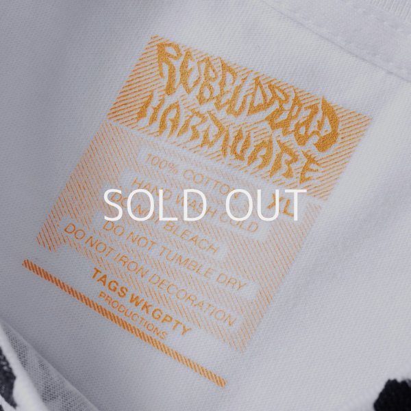 REBEL DREAD HARDWARE x TAGS WKGPTY The Rock Movie : Re-Cut Edition Tee -white