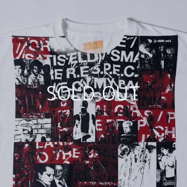 REBEL DREAD HARDWARE x TAGS WKGPTY The Rock Movie : Re-Cut Edition Tee -white