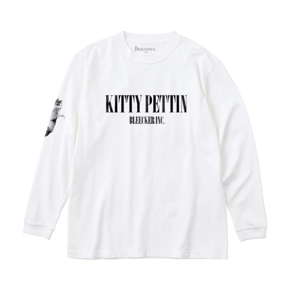BLEECKER INC. KITTY PETTIN L/S Tee -white