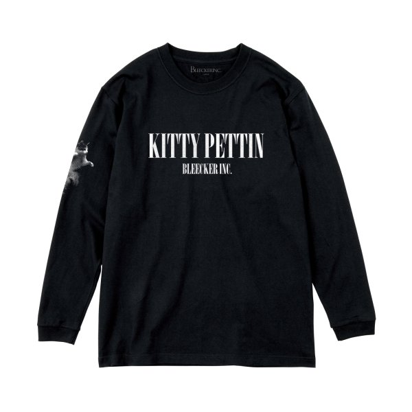 BLEECKER INC. KITTY PETTIN L/S Tee -black