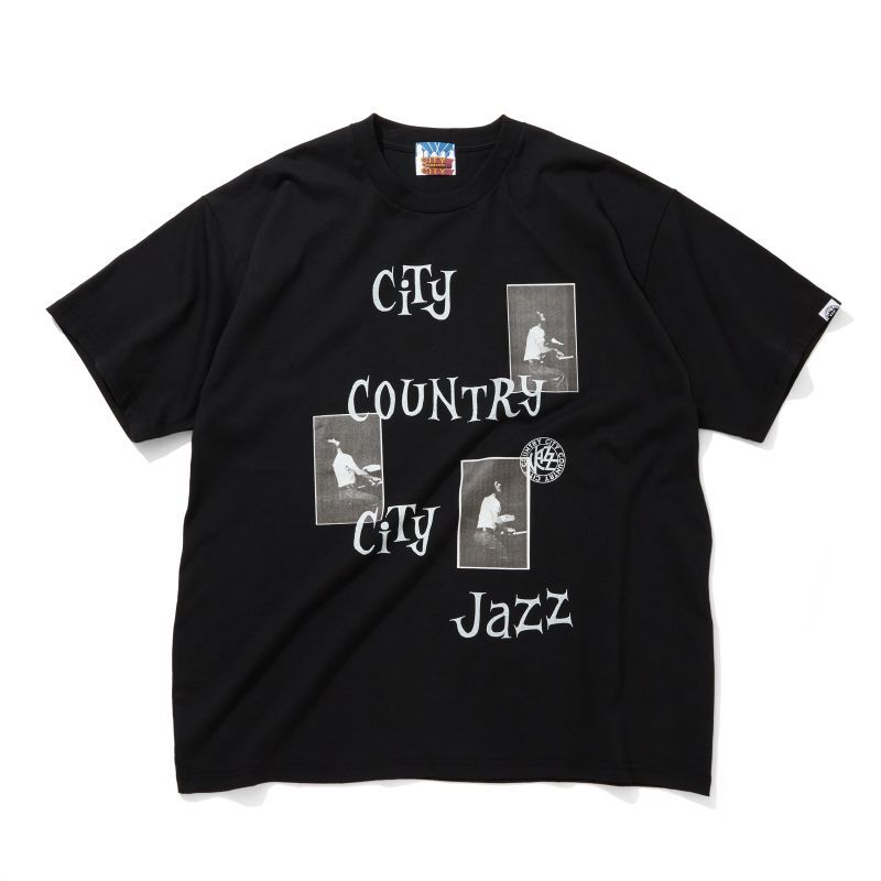 CITY COUNTRY CITY cotton T-Shirts City Country City Jazz Piano