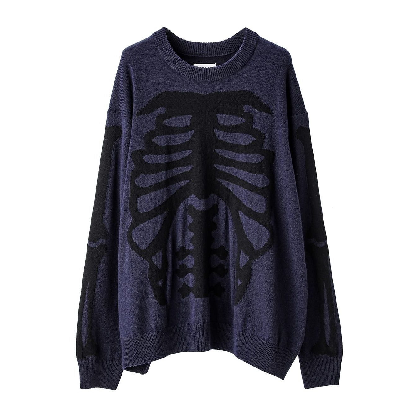 TAKAHIROMIYASHITATheSoloist crew neck sweater -navy