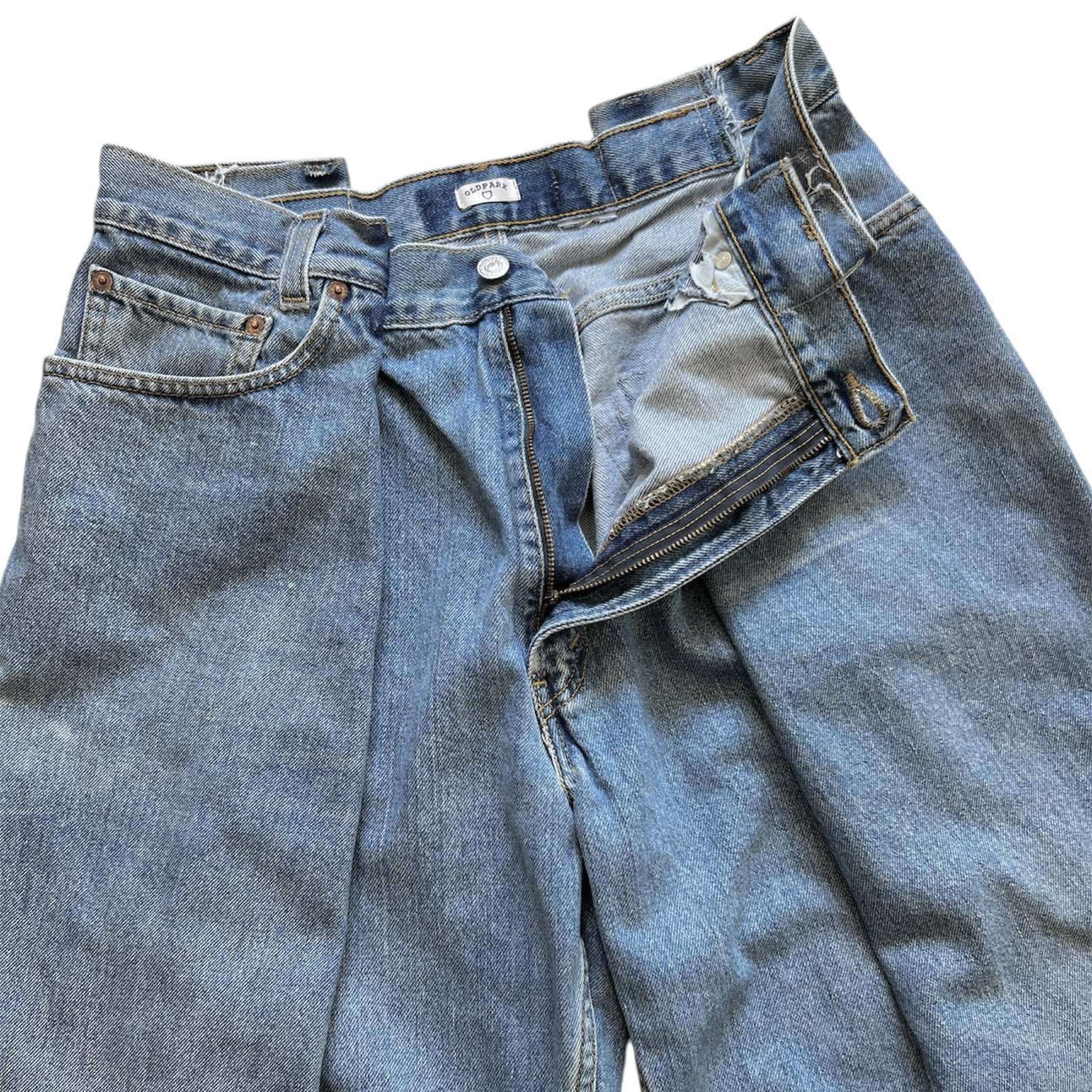 OLDPARK 4 tuck jeans blue