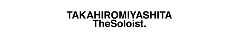 TAKAHIROMIYASHITA The Soloist 2023aw image look