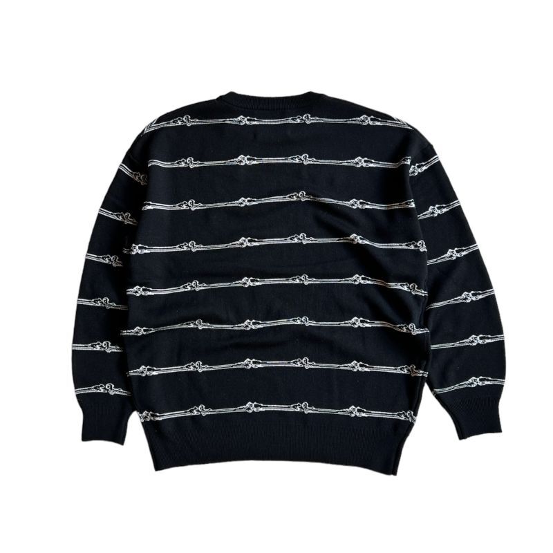 TOWN CRAFT WHITE LABEL born stripe crew neck sweater 通販 | FreeStrain