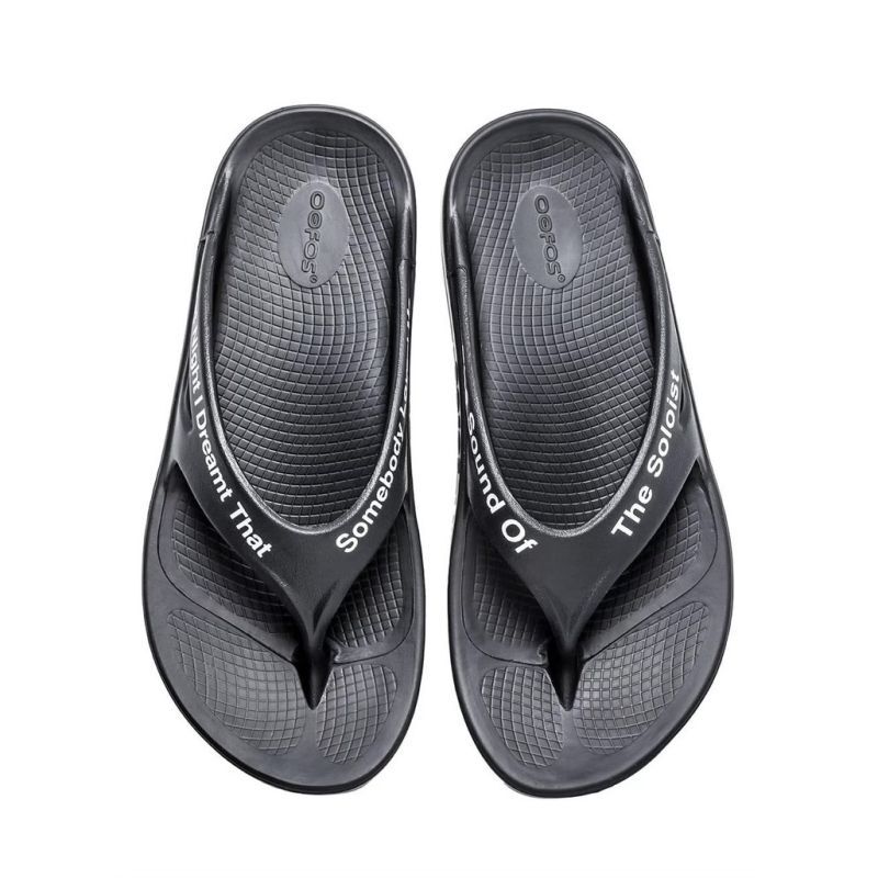 TAKAHIROMIYASHITATheSoloist oofos flip-flop -black 通販 |  TAKAHIROMIYASHITATheSoloist 正規販売店 | FreeStrain