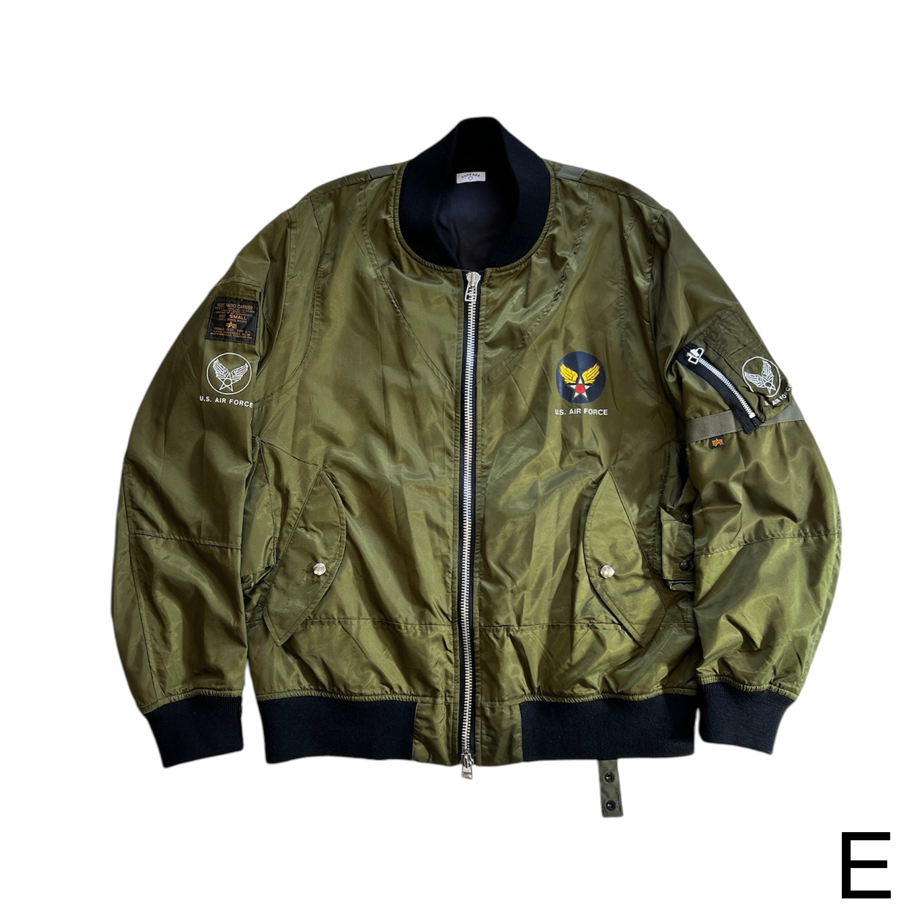 OLDPARK flight jacket E-1 vest -XXL 通販 | OLDPARK 正規販売店 | FreeStrain