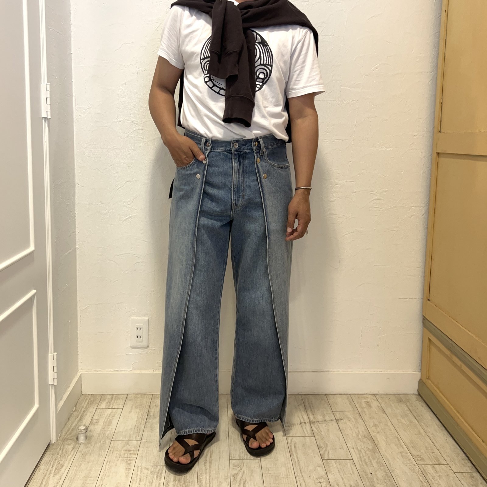 OLDPARK wrap jeans