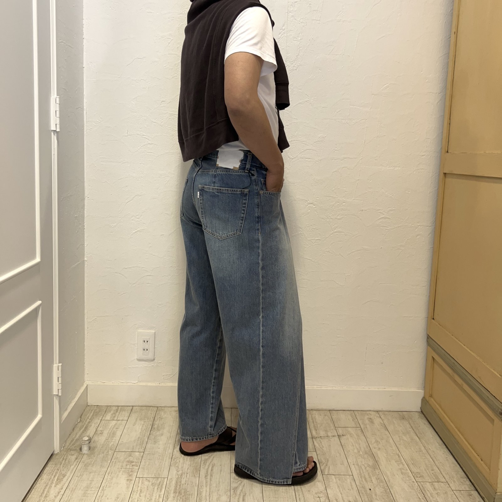 OLDPARK wrap jeans