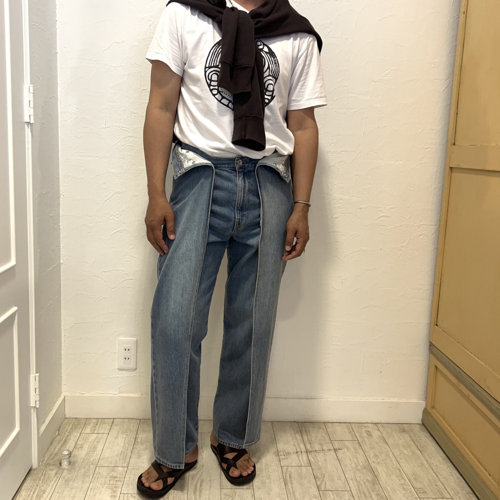 OLDPARK wrap jeans