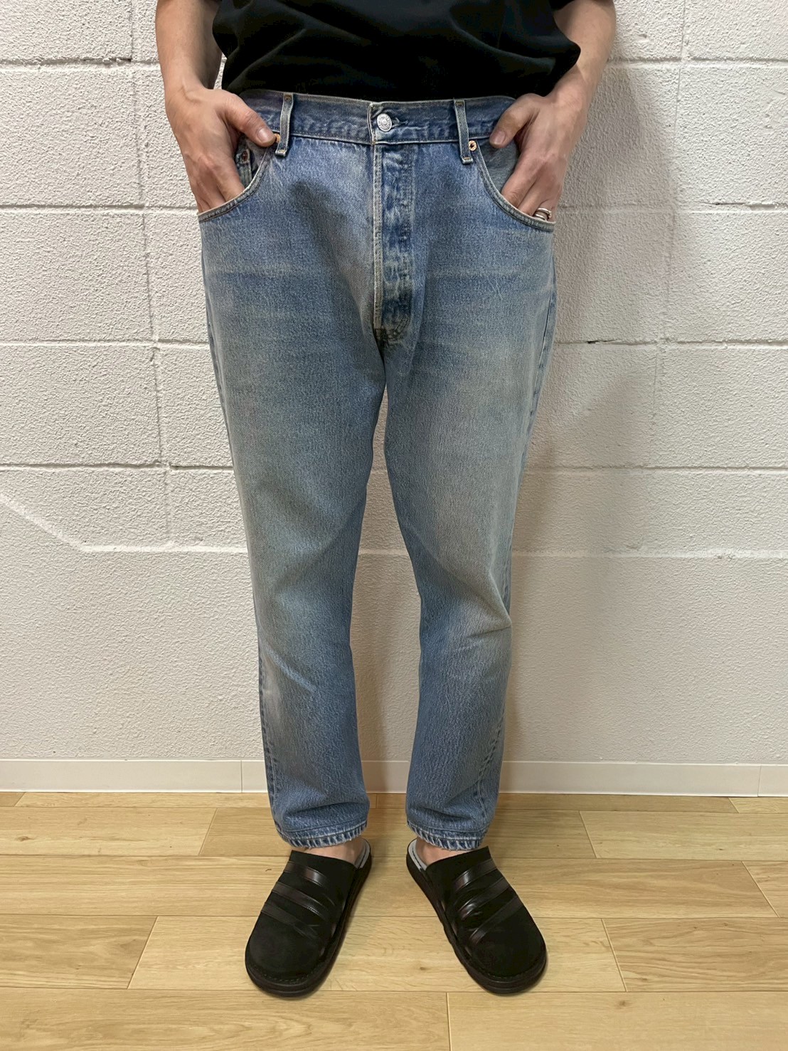 OLDPARK offset jeans blue