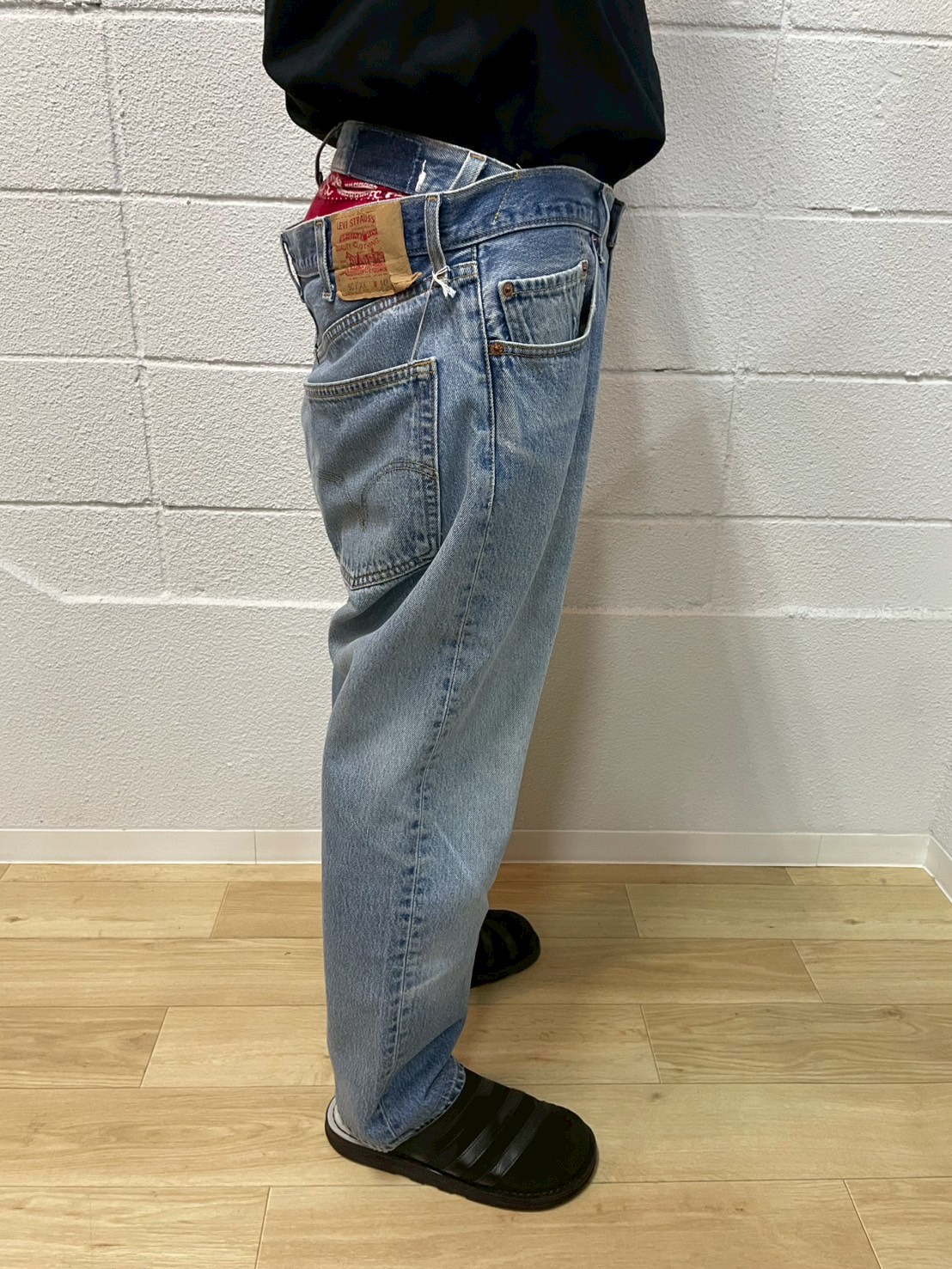 OLDPARK offset jeans blue